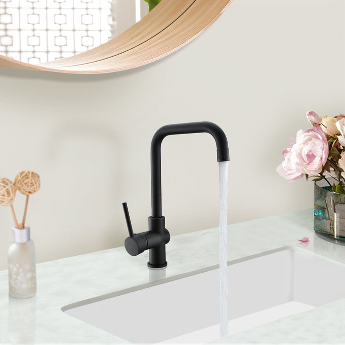 Single Lever Solid Copper Bar Faucet Deckplate Not Included