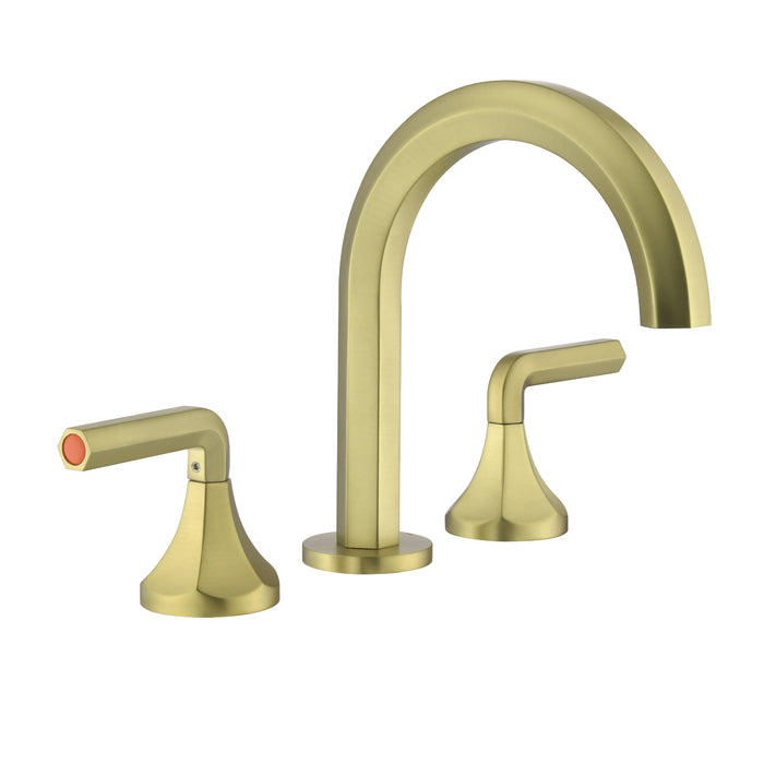 Two-handle Deck Mount Bathroom Sink Faucet