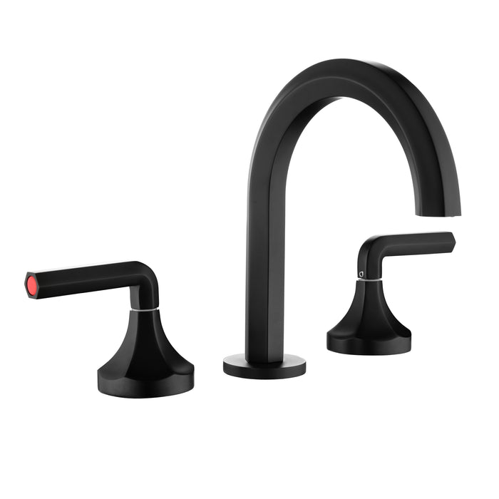 Two-handle Deck Mount Bathroom Sink Faucet