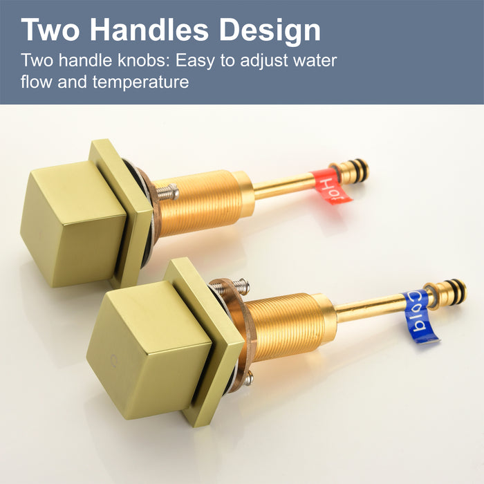 2-Handle Bathtub Faucet