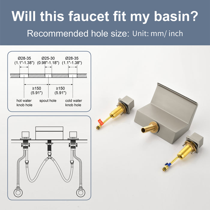 2-Handle Bathtub Faucet