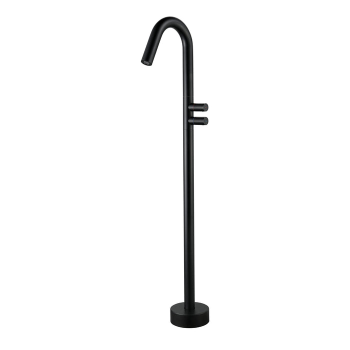 Floor-Mounted Bathtub Faucet