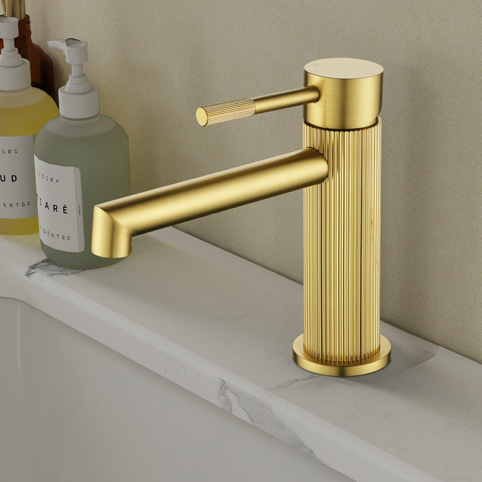 Topcraft Single-Handle Bathroom Faucet with Pop-Up Drain