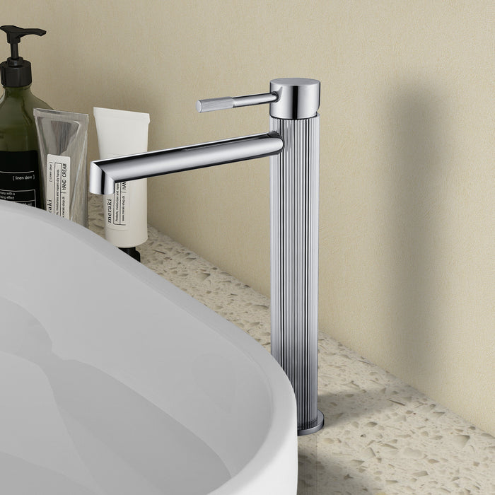 Topcraft Single-Handle Bathroom Faucet with Pop-Up Drain