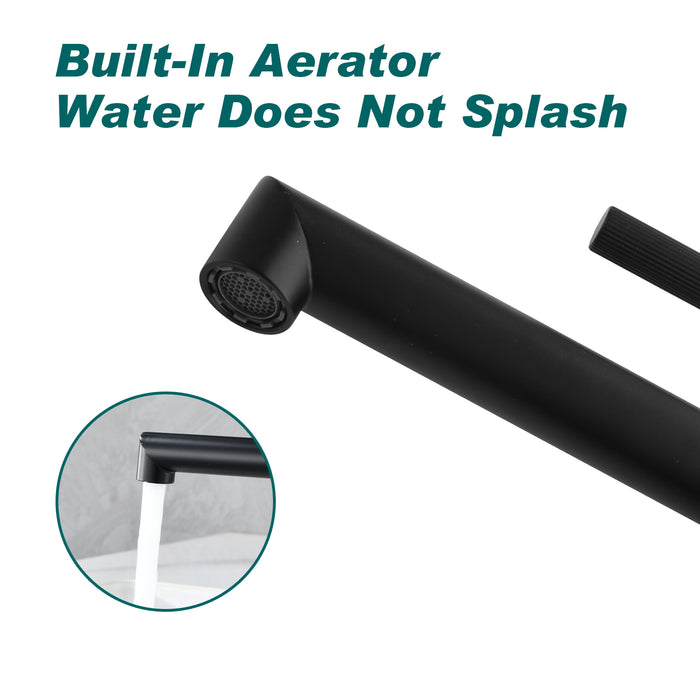 Topcraft Single-Handle Bathroom Faucet with Pop-Up Drain