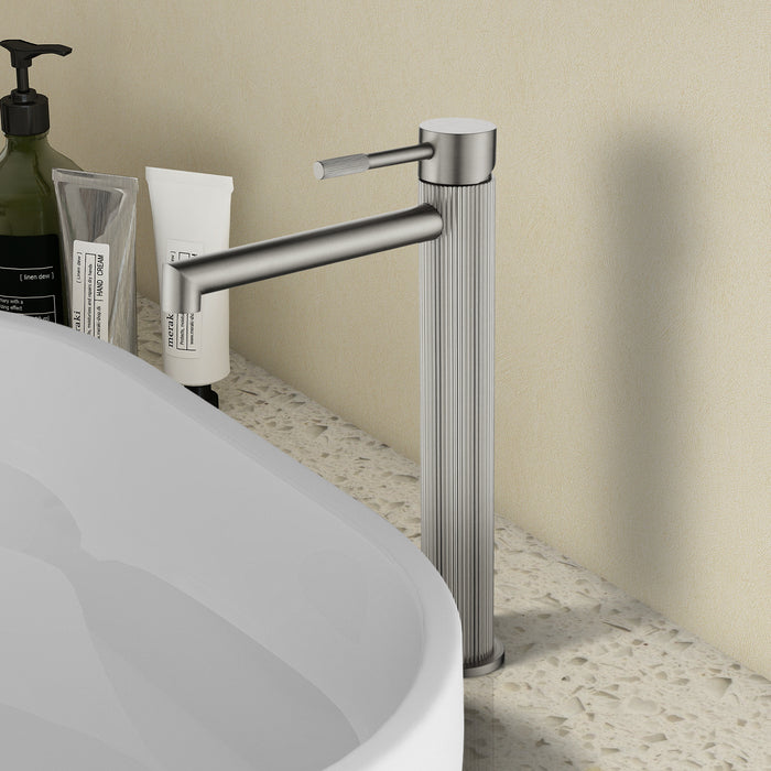 Topcraft Single-Handle Bathroom Faucet with Pop-Up Drain