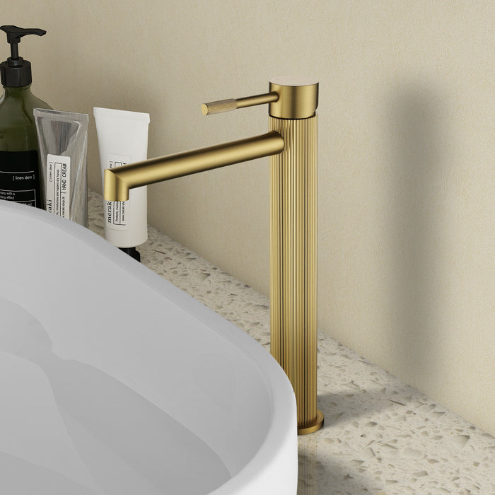Topcraft Single-Handle Bathroom Faucet with Pop-Up Drain