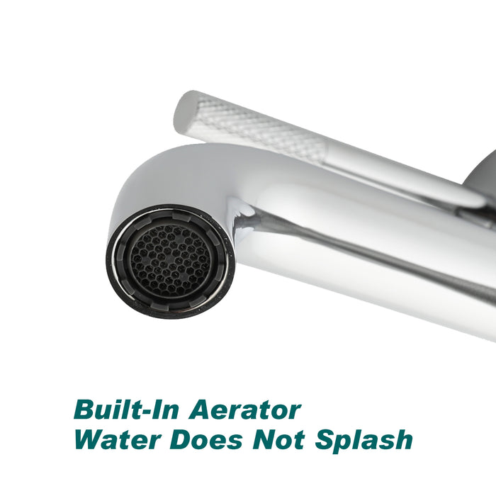 Topcraft Single-Handle Bathroom Faucet with Pop-Up Drain