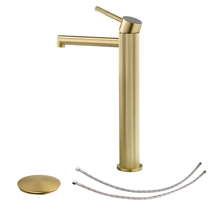 Topcraft Single-Handle Bathroom Faucet with Pop-Up Drain