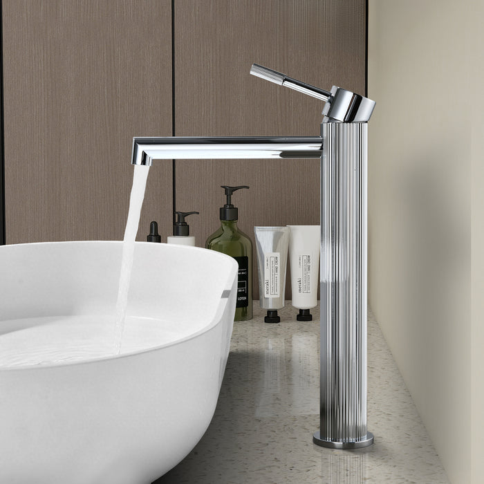 Topcraft Single-Handle Bathroom Faucet with Pop-Up Drain