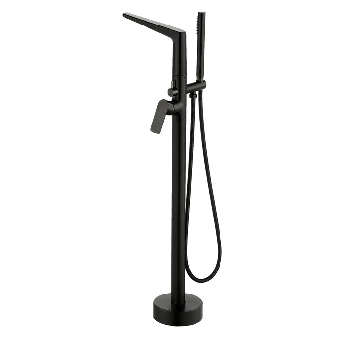 Topcraft Freestanding Bathtub Filler with Handheld Showerhead
