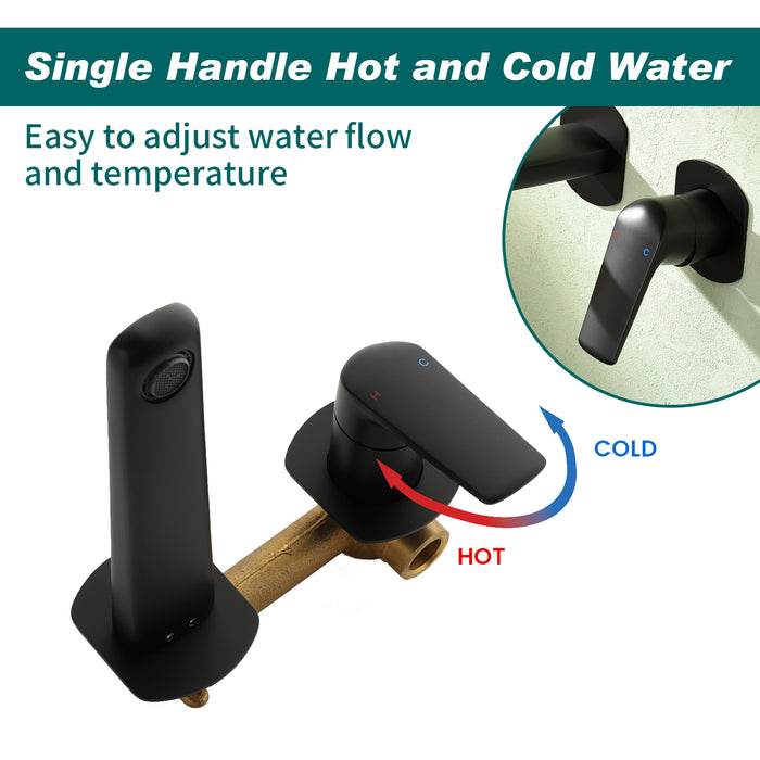 Topcraft Wall-Mounted Bathroom Faucet
