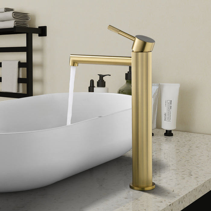 Topcraft Single-Handle Bathroom Faucet with Pop-Up Drain