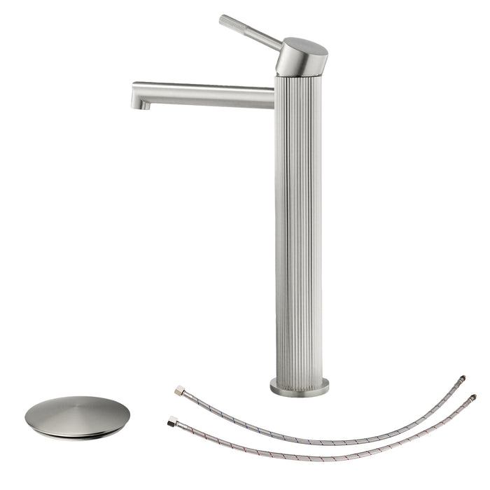 Topcraft Single-Handle Bathroom Faucet with Pop-Up Drain
