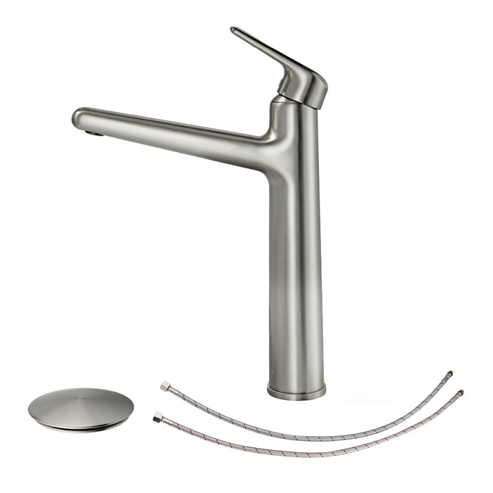Topcraft Single-Handle Bathroom Faucet with Pop-Up Drain