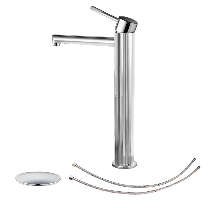 Topcraft Single-Handle Bathroom Faucet with Pop-Up Drain