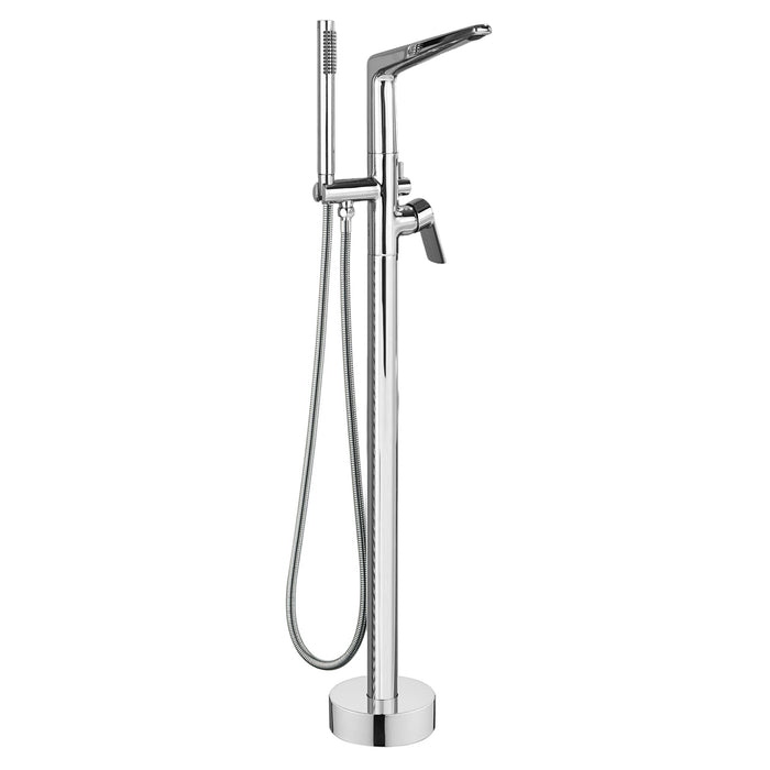 Topcraft Freestanding Bathtub Filler with Handheld Showerhead