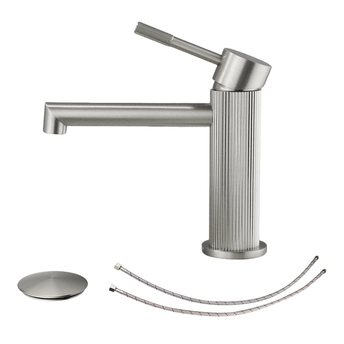 Topcraft Single-Handle Bathroom Faucet with Pop-Up Drain