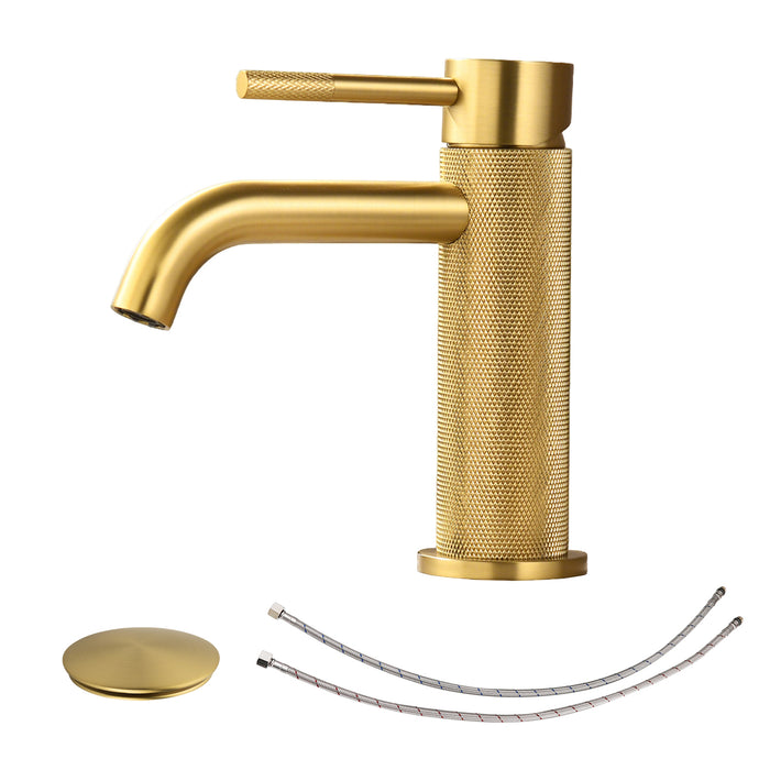 Topcraft Single-Handle Bathroom Faucet with Pop-Up Drain