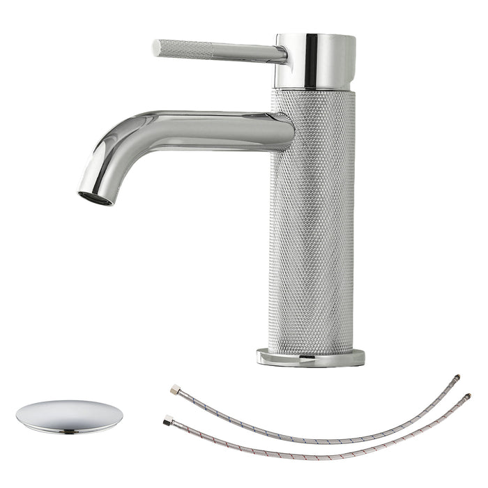 Topcraft Single-Handle Bathroom Faucet with Pop-Up Drain