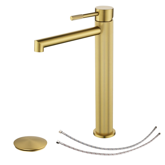 Topcraft Single-Handle Bathroom Faucet with Pop-Up Drain
