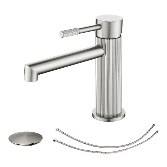 Topcraft Single-Handle Bathroom Faucet with Pop-Up Drain