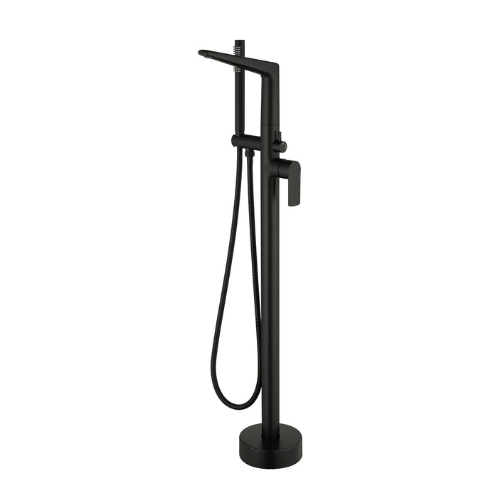 Topcraft Freestanding Bathtub Filler with Handheld Showerhead