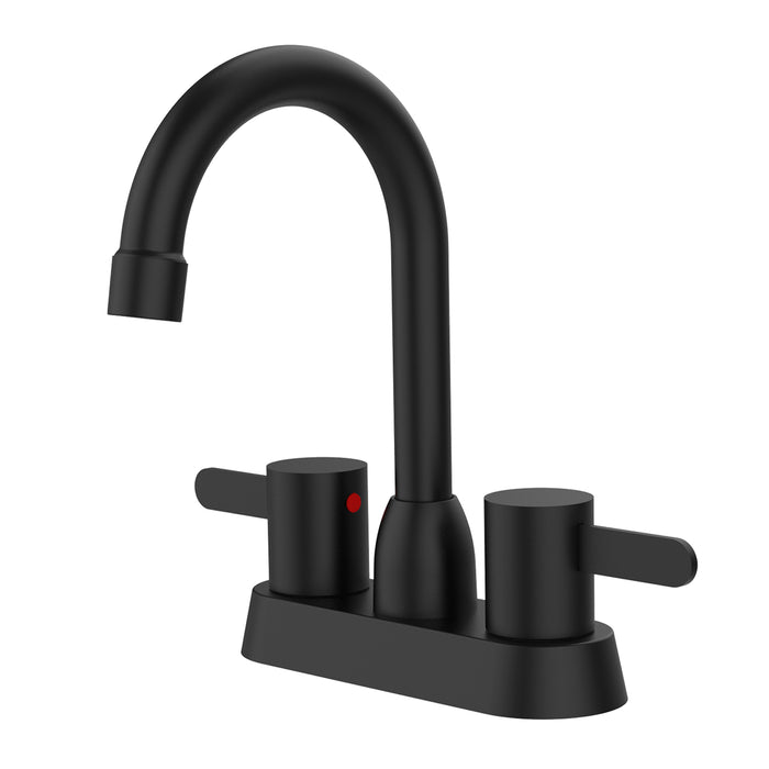 2 Handles Bathroom Sink Faucet,Centerset RV Bathroom Faucets for 2/3 Hole