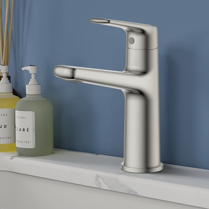 Topcraft Single-Handle Bathroom Faucet with Pop-Up Drain