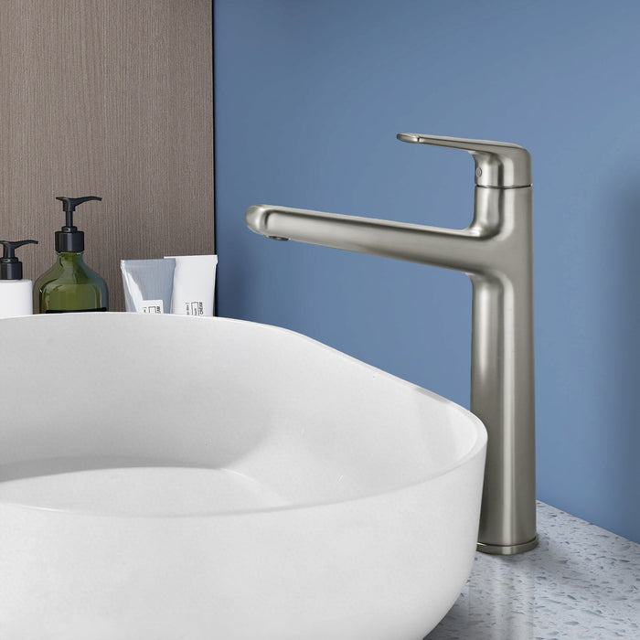 Topcraft Single-Handle Bathroom Faucet with Pop-Up Drain