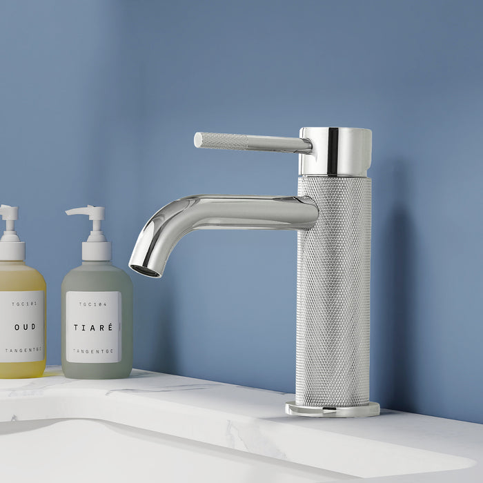 Topcraft Single-Handle Bathroom Faucet with Pop-Up Drain
