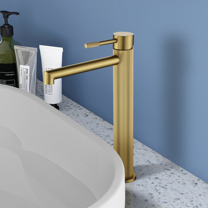 Topcraft Single-Handle Bathroom Faucet with Pop-Up Drain