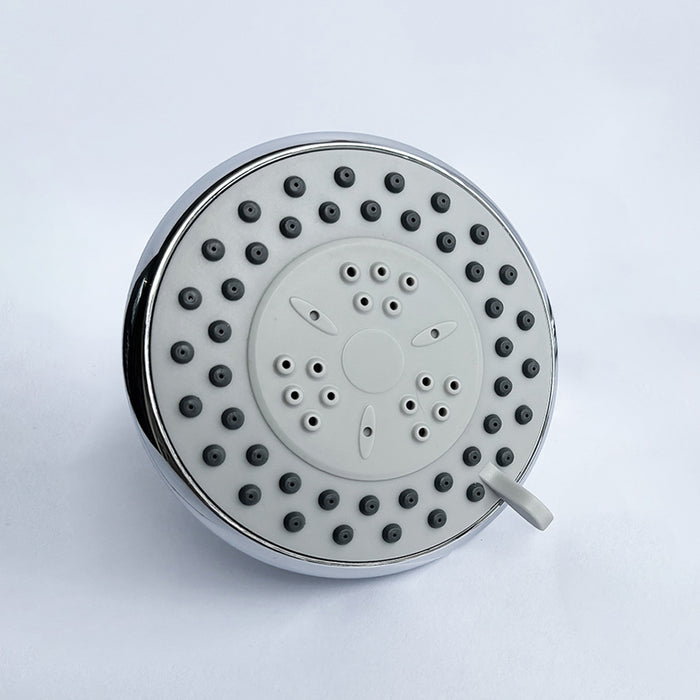 3-Spray Patterns with 1.75 GPM 3.94 in. Wall Mount Fixed Shower Head With High-Pressure in Chrome