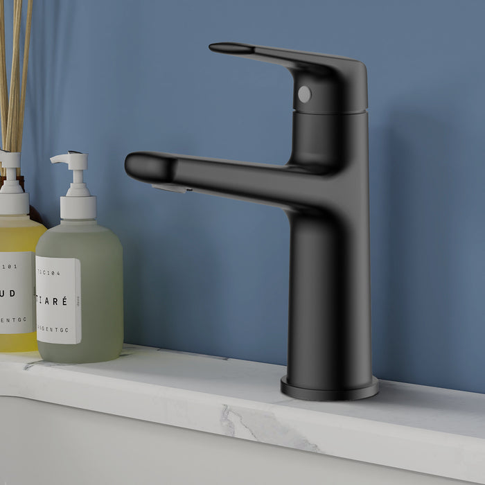 Topcraft Single-Handle Bathroom Faucet with Pop-Up Drain