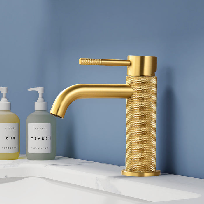 Topcraft Single-Handle Bathroom Faucet with Pop-Up Drain