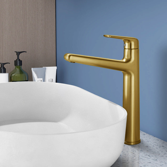 Topcraft Single-Handle Bathroom Faucet with Pop-Up Drain