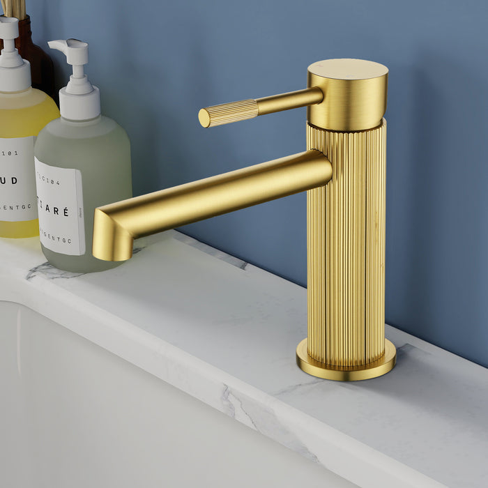 Topcraft Single-Handle Bathroom Faucet with Pop-Up Drain