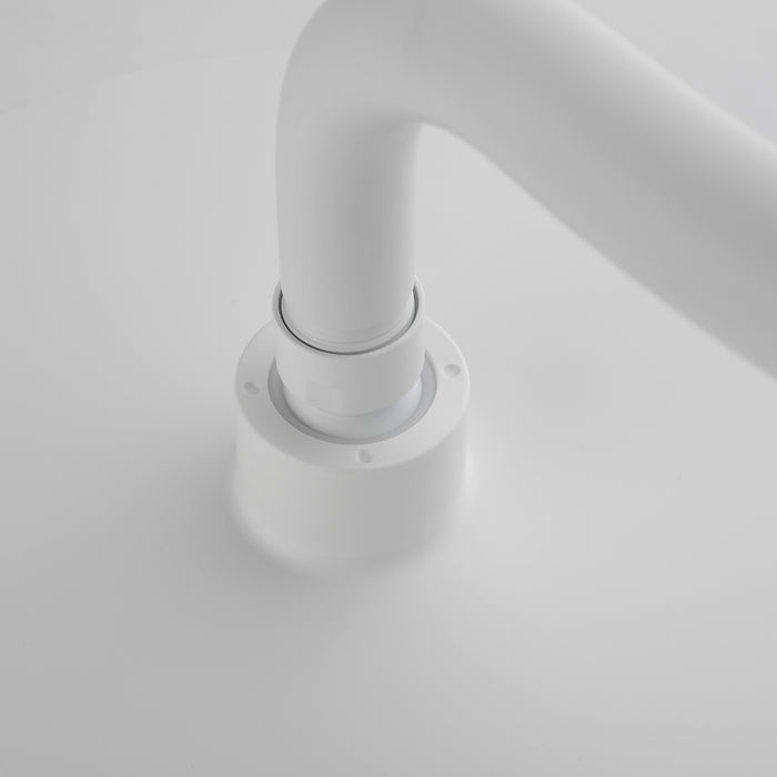 ShowerSpas Shower System, with 10" Rain Showerhead, 4-Function Hand Shower, Adjustable Slide Bar and Soap Dish