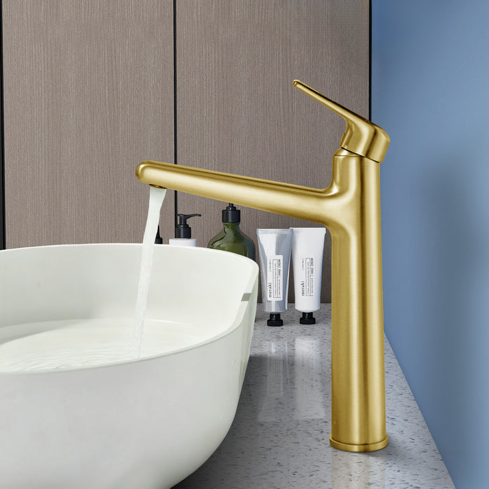 Topcraft Single-Handle Bathroom Faucet with Pop-Up Drain