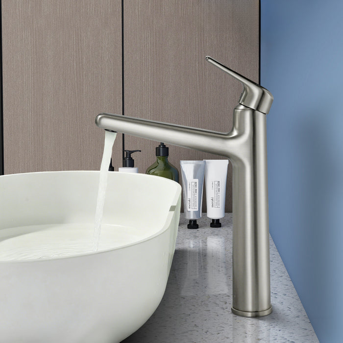 Topcraft Single-Handle Bathroom Faucet with Pop-Up Drain
