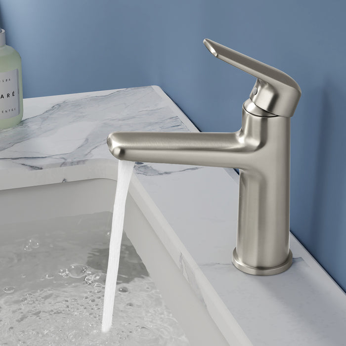 Topcraft Single-Handle Bathroom Faucet with Pop-Up Drain