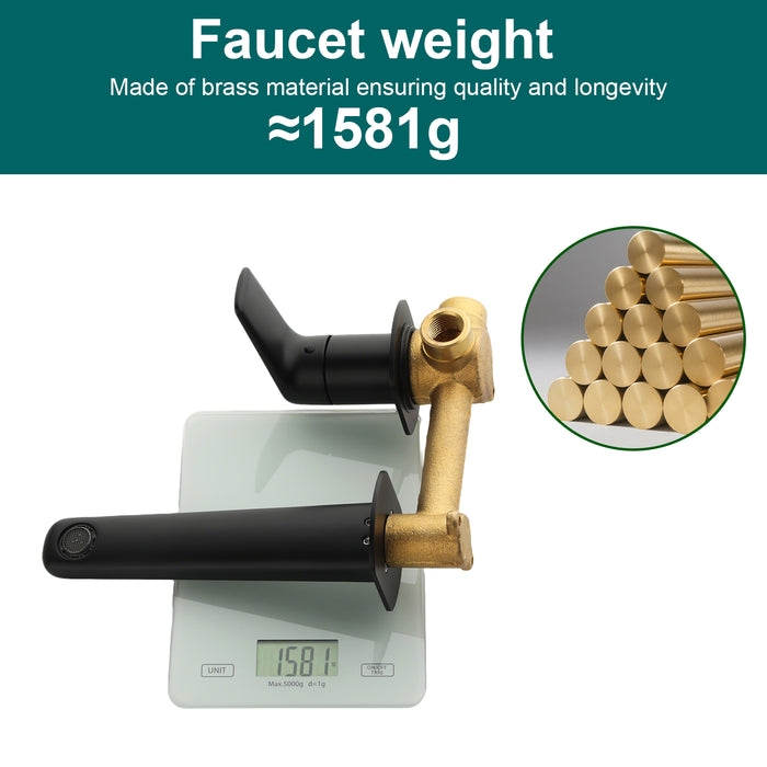 Topcraft Wall-Mounted Bathroom Faucet