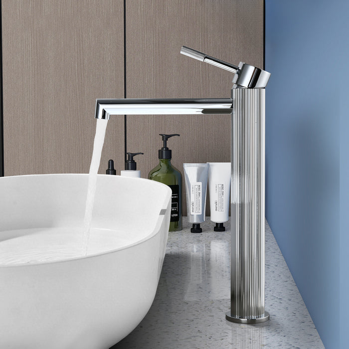 Topcraft Single-Handle Bathroom Faucet with Pop-Up Drain
