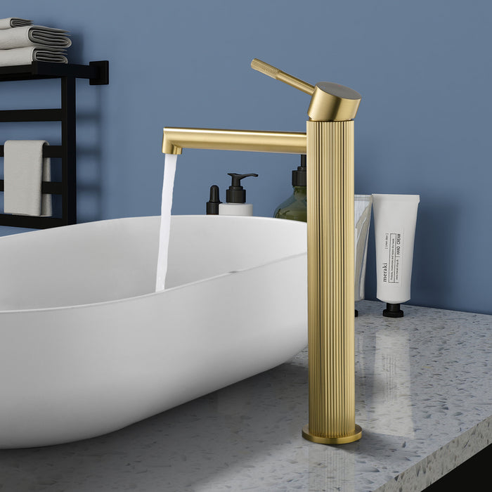 Topcraft Single-Handle Bathroom Faucet with Pop-Up Drain