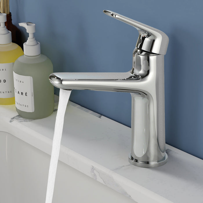 Topcraft Single-Handle Bathroom Faucet with Pop-Up Drain
