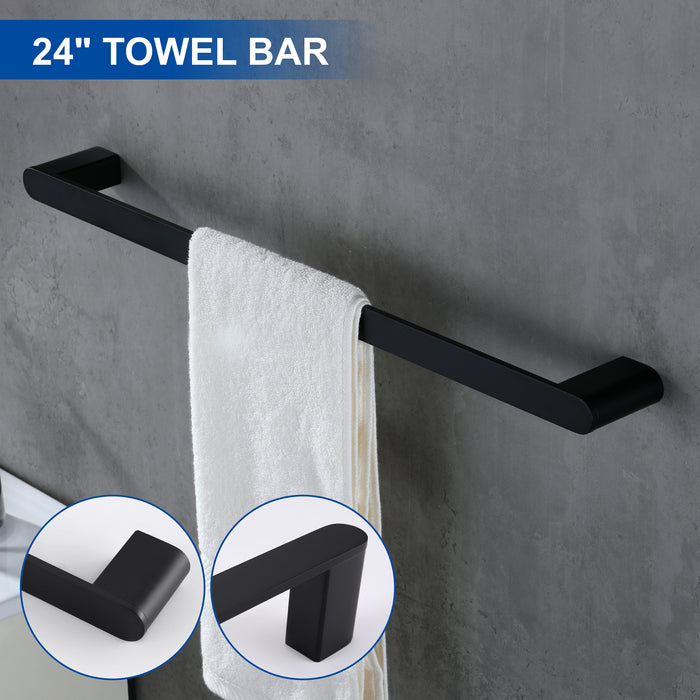 SUS304 Material, 4-piece Bathroom Accessory Set
