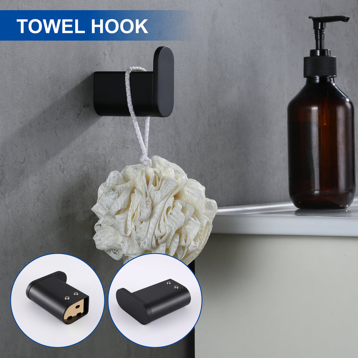 SUS304 Material, 4-piece Bathroom Accessory Set