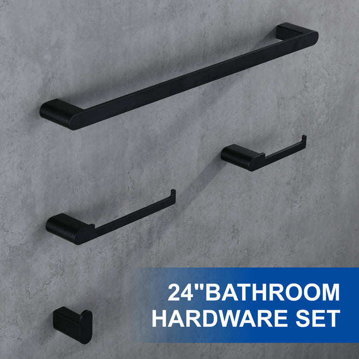 SUS304 Material, 4-piece Bathroom Accessory Set