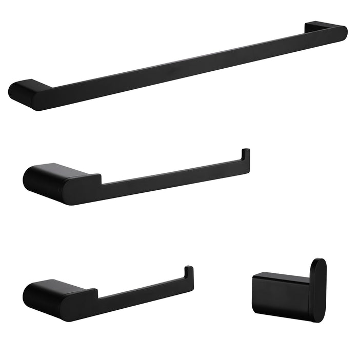 SUS304 Material, 4-piece Bathroom Accessory Set