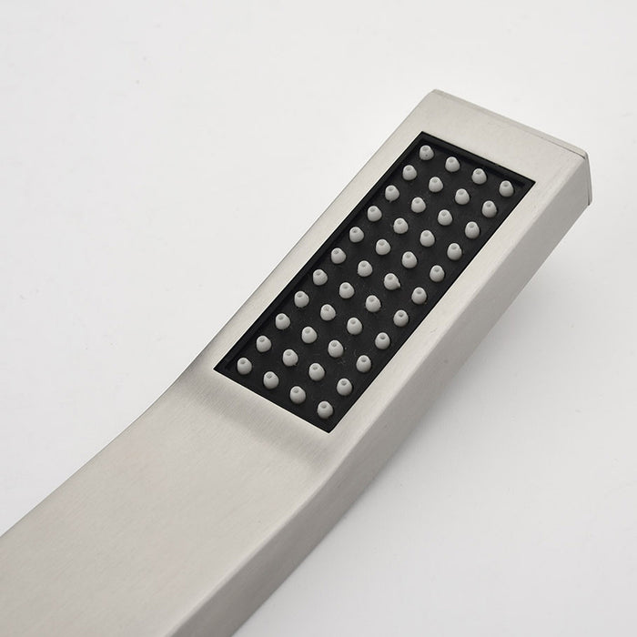 1-Spray Patterns 16 in. Ceiling Mount Dual Fixed and Handheld Shower Head 2.5 GPM